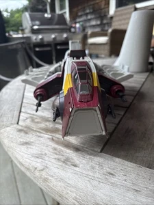 Hasbro Star Wars The Clone Wars 2010 Repubblica Attacco Nave Navetta INCOMPLETO - Foto 1 di 13