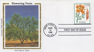 Flowering Trees, Blue Paloverde US 3194 Colorano FDC Zayix Stamps 0325M0519 - Picture 1 of 2