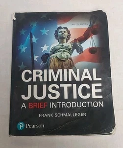 Criminal Justice: A Brief - Paperback, by Schmalleger Frank - Acceptable - Imagen 1 de 2