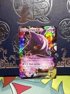 Gengar EX - 34/119 - Pokemon Phantom Forces XY Ultra Rare Card LP+ - Picture 1 of 20