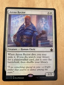 BBD Arena Rector Foil Card Battle Bond MTG English Version Used - Picture 1 of 2