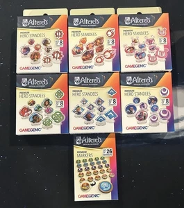 Altered TCG Gamegenic Premium Token Markers + Hero Standees Complete Set - Picture 1 of 1