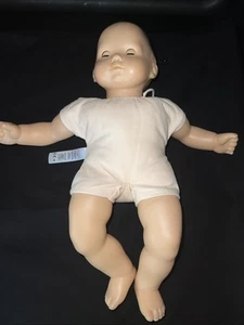 15.5 American Girl Bitty Baby Doll Brown Hair Brown Eyes - Picture 1 of 6