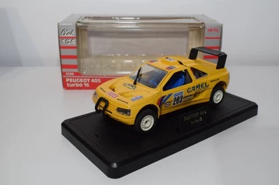 B88 1:24 MAJORETTE 4206 PEUGEOT 405 TURBO 16 GRAND RAID CAMEL VNMIB - Immagine 1 di 4