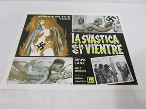 1977 Nazi Love Camp 27 film messicano lobby cartolina / poster 16x13 - fantastico! - Foto 1 di 1