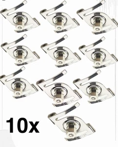 10x WAC Beleuchtung T-Barclip Chrom Schiene Bauteil Deckenleuchte ZEHN NEU - Bild 1 von 1