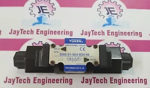YUKEN DSG-01-3C4-D24-50 DIRECTIONAL VALVE - Picture 1 of 7