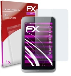 atFoliX Glass Protector for Acer Iconia W3-810 9H Hybrid-Glass - Picture 1 of 8