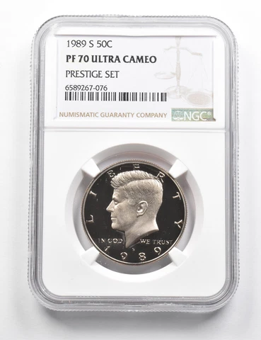 PF70 UCAM 1989-S Kennedy Half Dollar Prestige Set NGC RARE PEDIGREE *9819 Cover