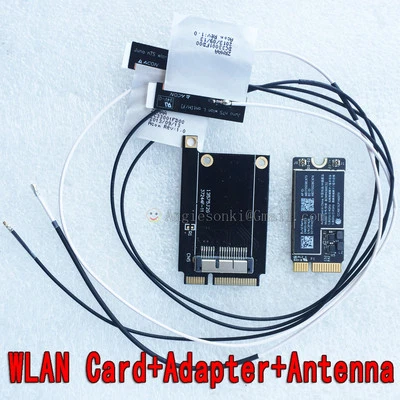 802.11AC BCM94360CS2 Airport WiFi WLAN Card Bluetooth 4.0&PCI-E Adapter&Antenna - Image 1 of 4