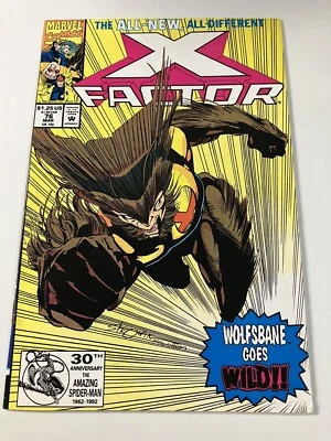 X-FACTOR #76 (1992) MARVEL COMICS - RANEY - WEST - MILGROM COVER VF-NM - Image 1 of 2