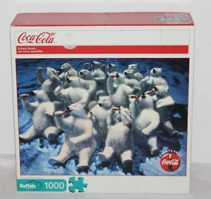 Buffalo Games Coca-Cola Thirsty Bears - 1,000 Piece Jigsaw Puzzle - Picture 1 of 4