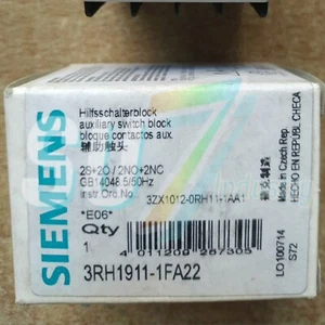 SIEMENS 3RH1911-2FA22 Auxiliary Contact# 1pcs New In Box - Picture 1 of 5