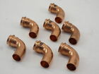 *Lot Of 7* Viega 7/8" X 1" Propress Copper 90 Degree Elbow Fitting - New Surp...