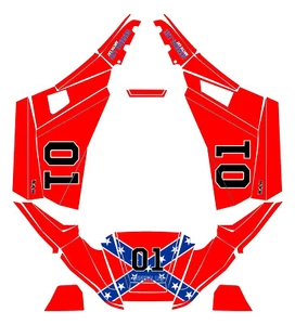 2015+ Arctic Cat Wildcat Sport Trail Design Lee Decal Graphic Kit Wraps UTV - Foto 1 di 1