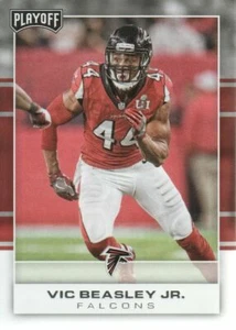 2017 Panini Playoff - VIC BEASLEY JR #7 base - Atlanta Falcons ๐ - Foto 1 di 1