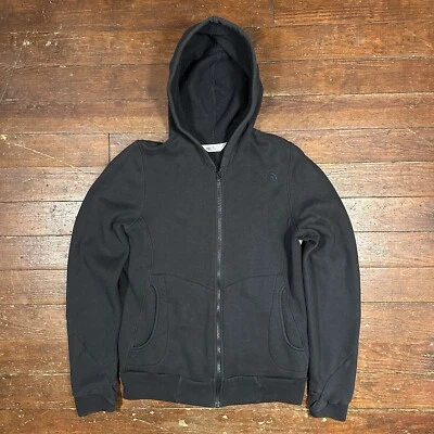 Sudadera con capucha vintage The North Face para mujer mediana negra polar cremallera completa hecha en EE. UU. Foto 1 de 4
