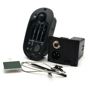 For Travel Acoustic Guitar Pickups 4-Bands Equalizer Tuner Preamp Piezo Pickups - Picture 1 of 10