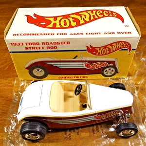 Vintage Hot Wheels 1:25 1933 Ford Roadster Street Rod Locking Coin Bank 1997 - Picture 1 of 5