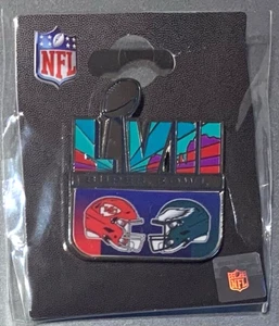 Chiefs vs Eagles Super Bowl LVII Anstecknadel Rabatte auf mehrere an der Kasse - Bild 1 von 3