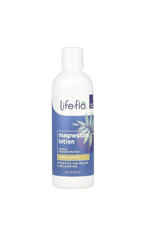 Life-flo Magnesium Lotion w/Concentrated Magnesium Chloride | Calms & Rejuven...