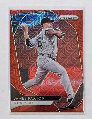 2020 Panini Prizm Джеймс Пэкстон Red Mojo Prizm /149 No87 Los Angeles Dodgers - Изображение 1 из 2