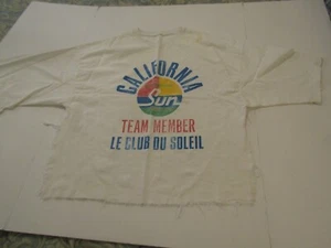 California Sun T-shirt white "medium" - Picture 1 of 10