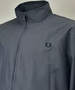 Fred Perry | Tipped Brentham Bomber Jacket XXL (Grey) Mod Scooter Terraces 60s - Picture 1 of 9