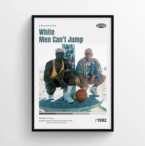 Weiße Männer können nicht springen Film Poster Druck, Wandbild - ungerahmt - Bild 1 von 3