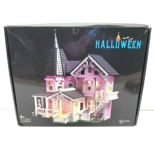 The Pink Palace Apartments Building Set w/ Lighting Kit SEALED Coraline Inspired - Picture 1 of 4