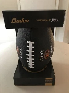 NEW TITO’S VODKA BADEN FOOTBALL FULL SIZE TEXAS - Picture 1 of 4