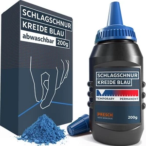 Presch Schlagschnurkreide Blau 200g - Leicht abwischbar - Bild 1 von 7