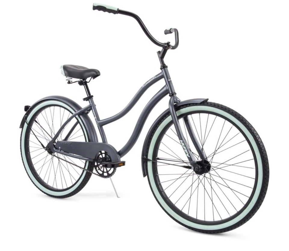 Huffy 26" Women’s Cranbrook Comfort Cruiser Bike w/ Perfect Fit Frame Gray - Image 1 of 1