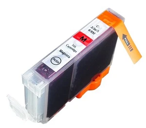 3 PK Comp CLI-8 Magenta Ink Cartridges for Canon PIXMA Pro 9000 Mark II 2 - Picture 1 of 1