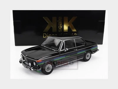 1:18 KK SCALE Bmw 2002 Alpina 1974 Black KKDC181322 - Photo 1/2