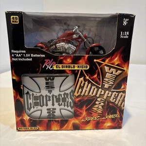 West Coast choppers radio controlled  Diablo soft tail 49 Mhz New - Picture 1 of 10