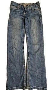 Jeans Ariat Real Denim Niñas Bootcut Talla 10 X Bolsillos Envejecidos - Imagen 1 de 5