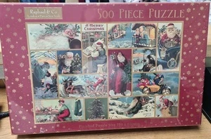 Weihnachtsmann: 500-teiliges Puzzle von Raphael & Co - London. Paris. New York (NEU) - Bild 1 von 4