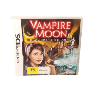 Nintendo DS Vampire Moon The Mystery Of The Hidden Sun Video Game Region PAL VGC - Picture 1 of 13
