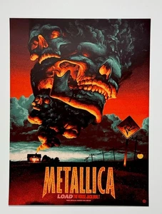 Póster Metallica The House Jack Built LOAD Serigrafía #’d Oficial ¡Agotado! LE - Imagen 1 de 13