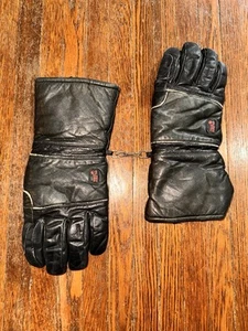 Genuine Leather Tour Master Bike Gloves Size Medium - Afbeelding 1 van 7