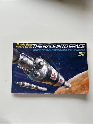 The Race Into Space  (1971) -  Brooke Bond Picture Cards  - Complete Book - Image 1 of 4