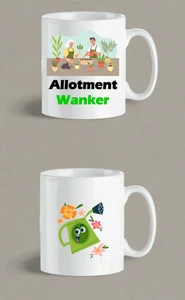 Funny Allotment Gift Mug - Picture 1 of 3