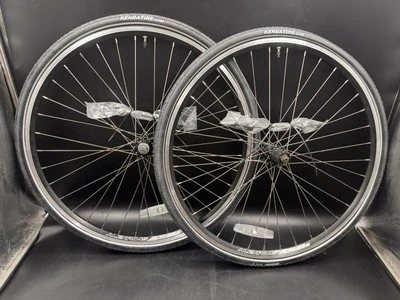 Alexrims DA16 26” Bicycle Wheels w/ Quando Hubs Kenda Kwest Tires New Pair