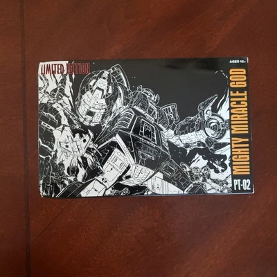 New In Box Transformers Pangu Omega Supreme PT-02M Mighty Miracle God • USA Ship - Image 1 of 4