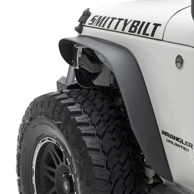 For Jeep Wrangler JK 18 XRC Textured Black Front & Rear Fender Flares Kit Foto 1 de 4