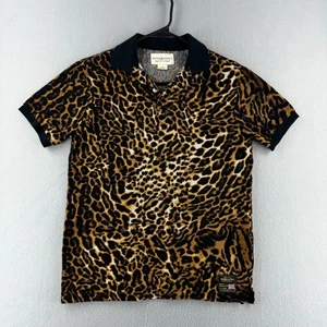 Ralph Lauren Denim & Supply Shirt Mens Small Polo Cotton Leopard Cheeta Print - Picture 1 of 11