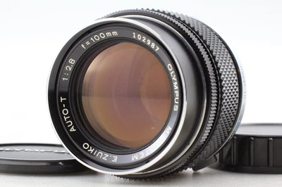 [Casi COMO NUEVO] Lente Olympus OM-SYSTEM E.Zuiko Auto-T 100 mm f/2,8 MF de JAPÓN Foto 1 de 4