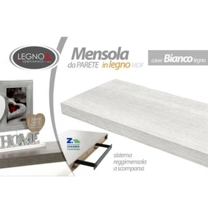 MENSOLA COLOR BIANCO 40x25x4 cm DOU-790775 - Foto 1 di 1