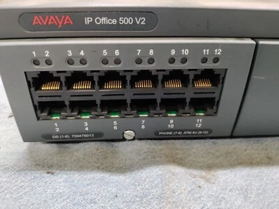 Avaya IP Office 500 V2 Phone Control Unit, 8.1 Basic SD card, & 1 combo card - Image 1 of 4